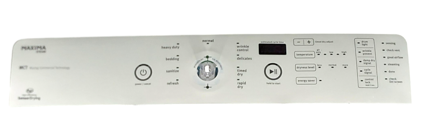 Genuine Whirlpool Dryer Control Panel W10748479 Same Day Ship & 60 Days Warranty