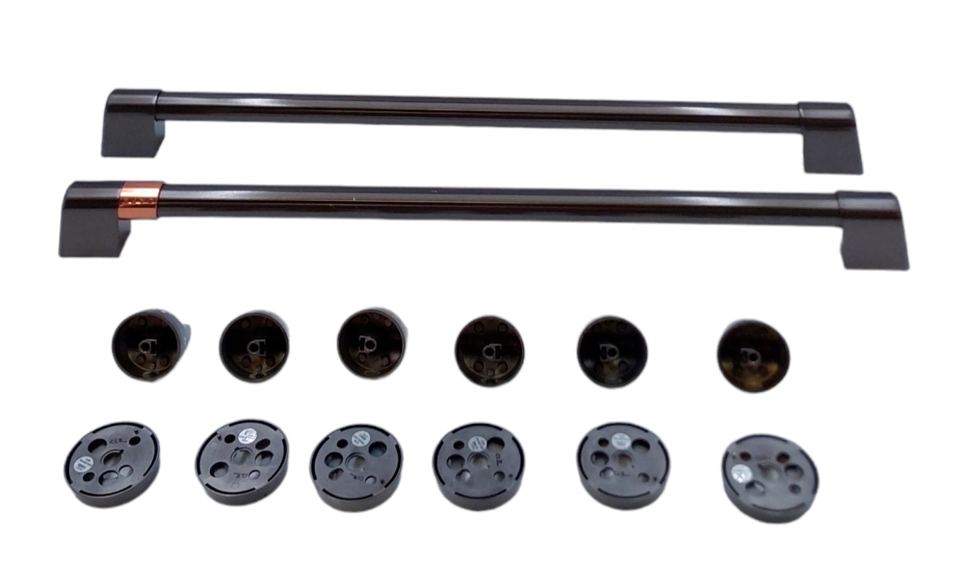 Genuine GE Range Cafe Handle Kit CXFCGHKPMBT  *Same Day Ship & 60 Days Warranty*