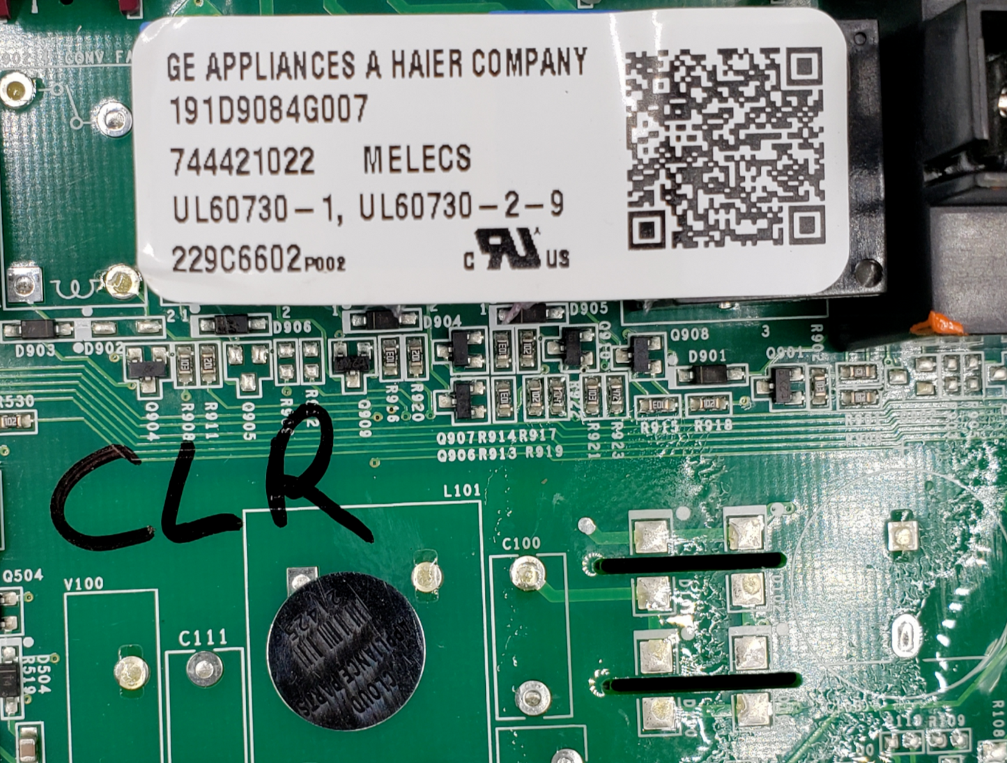 Genuine GE Oven Control Board 191D9084G007  Same Day Shipping & 60 Days Warranty