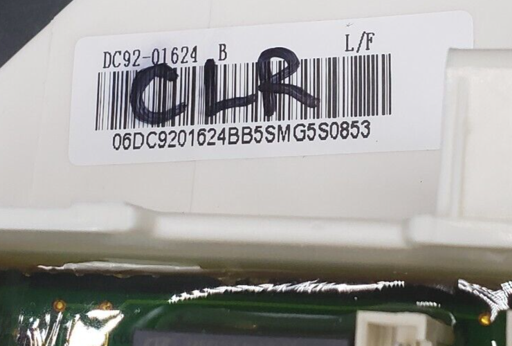 Genuine Samsung Washer Control DC92-01624B Same Day Shipping & *60 Days Warranty