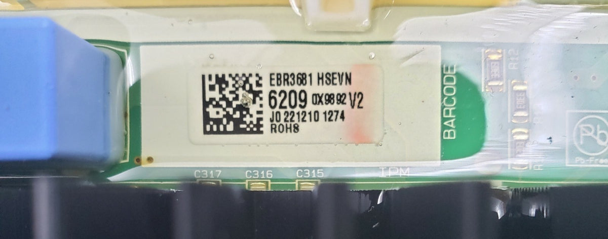 LG Genuine Washer Control Board EBR36816209 Same Day Shipping & 60 Days Warranty