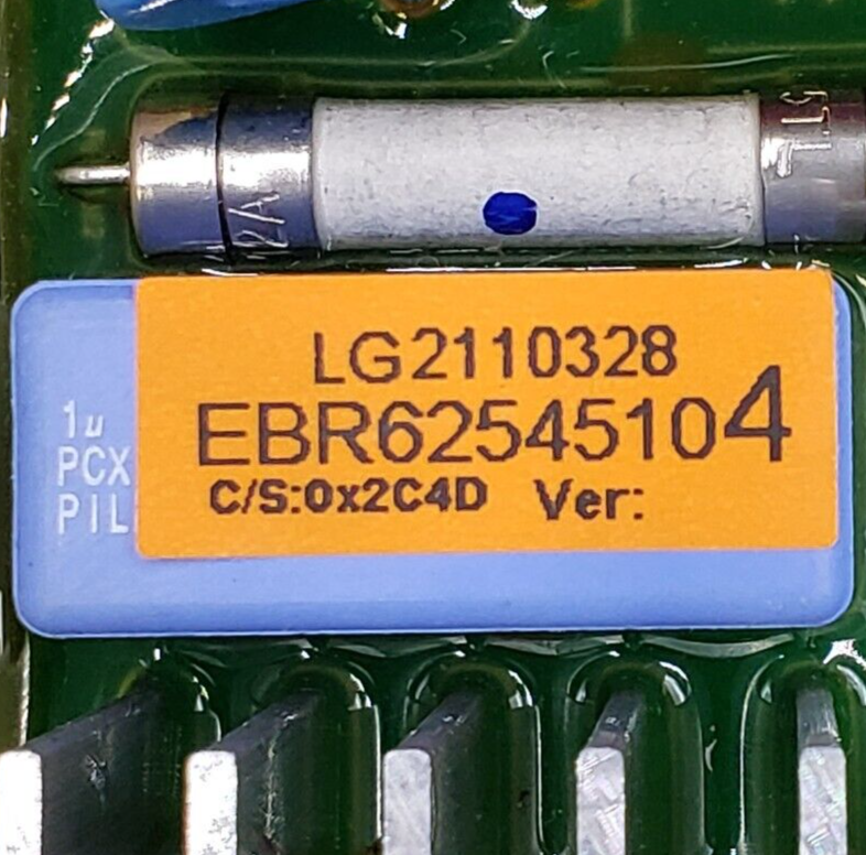 Genuine LG Washer Control Board EBR62545104 Same Day Shipping & 60 Days Warranty