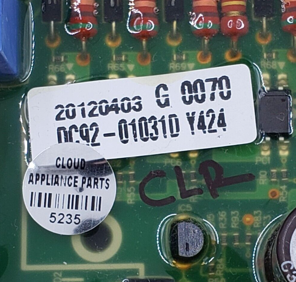 Genuine Samsung Dryer Control Board DC92-01031D Same Day Ship & 60 Days Warranty