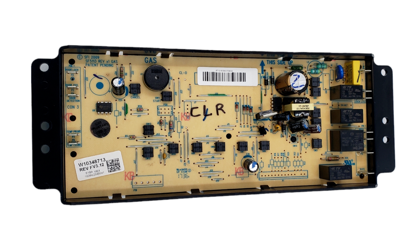 Genuine Whirlpool Range Control Board W10348713 Same Day Ship & 60 Days Warranty