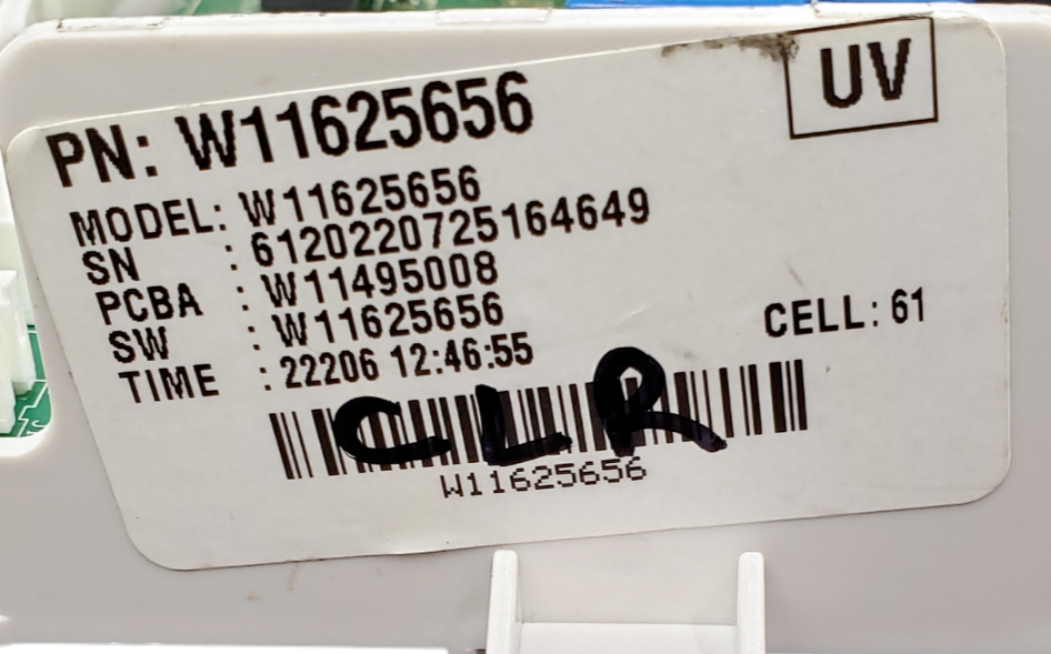 NEW OEM Whirlpool Dryer Control Board W11625656 Same Day Ship & 60 Days Warranty