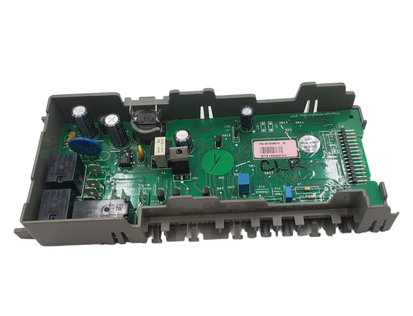 Genuine Whirlpool Dishwasher Control W10208674 *Same Day Ship & 60 Days Warranty