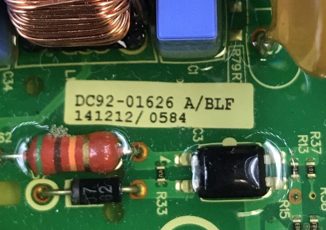 Genuine Samsung Dryer Control Board DC92-01626A Same Day Ship & 60 Days Warranty