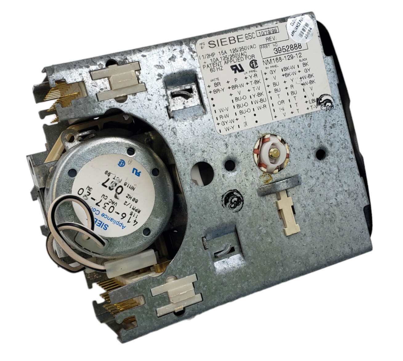 Genuine Whirlpool Washer Timer Assembly 3952888 Same Day Ship & 60 Days Warranty