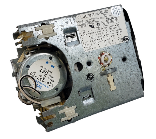 Genuine Whirlpool Washer Timer Assembly 3952888 Same Day Ship & 60 Days Warranty