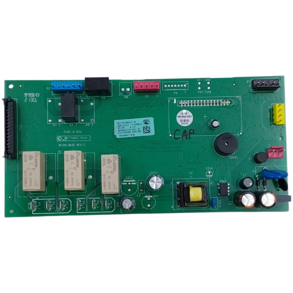 Whirlpool Genuine Oven Control Board W11519912 *Same Day Ship & 60 Days Warranty