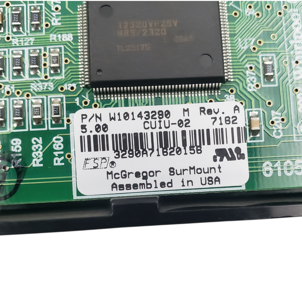 Whirlpool OEM Microwave Control Board W10143290 Same Day Ship & 60 Days Warranty