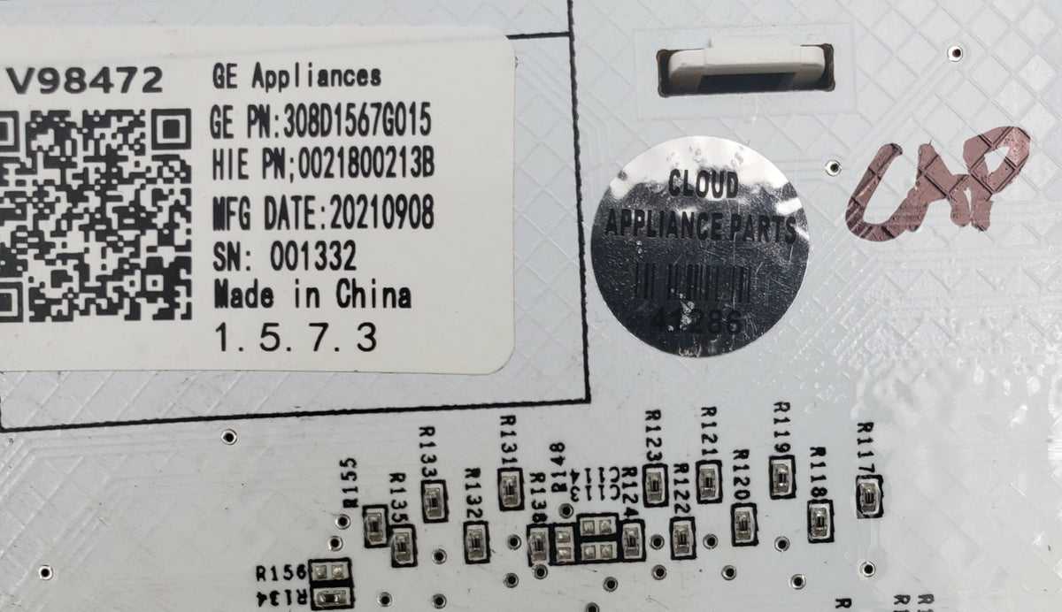 GE Genuine Washer Control Board 308D1567G015 *Same Day Ship & 60 Days Warranty**
