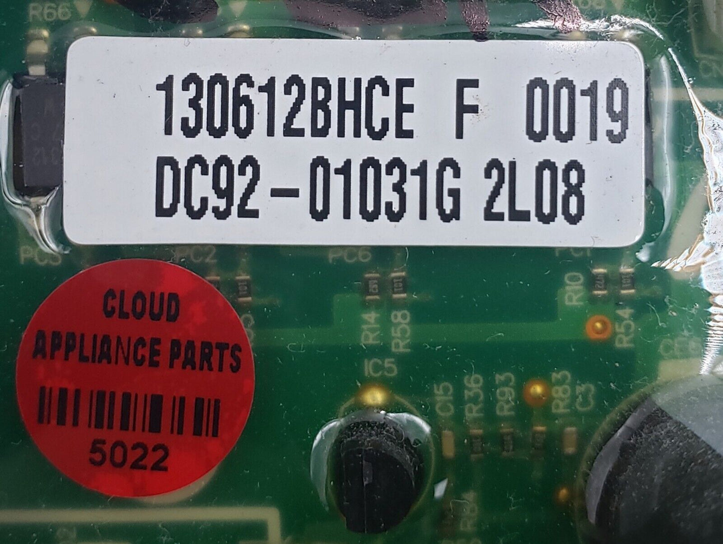 Genuine Samsung Control Board DC92-01031G Same Day Shipping and 60 Days Warranty