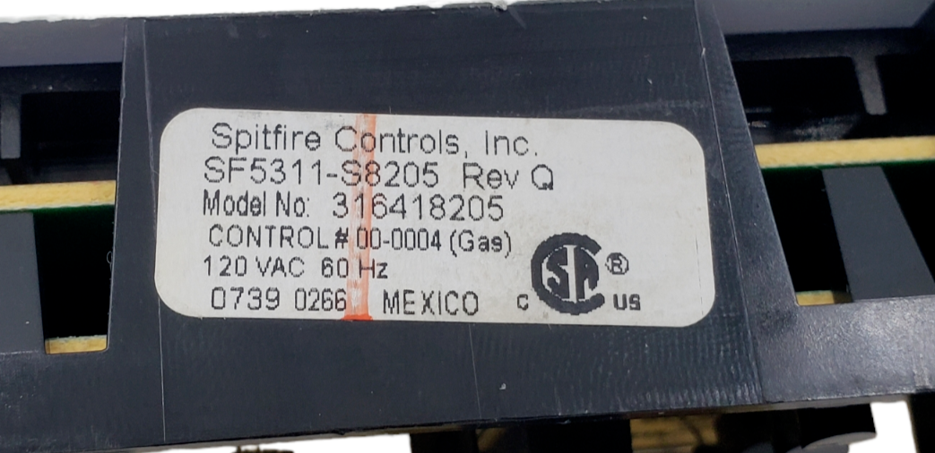 Genuine Frigidaire Oven Control Board 316418205 Same Day Ship & 60 Days Warranty