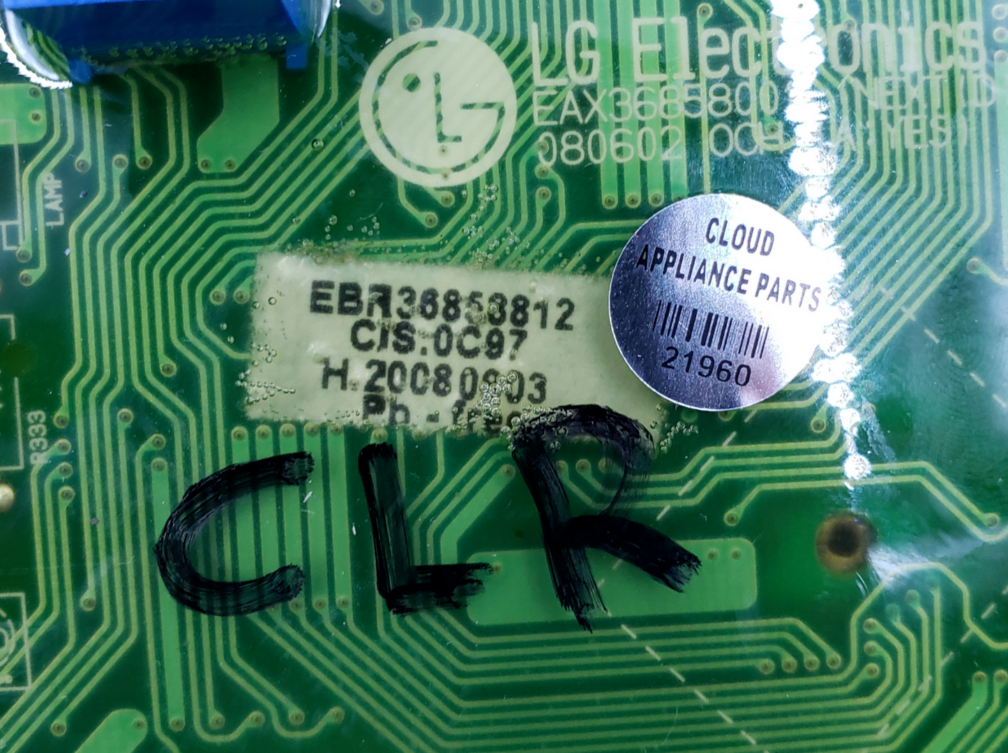 Genuine LG Dryer Control Board EBR36858812 *Same Day Shipping & 60 Days Warranty