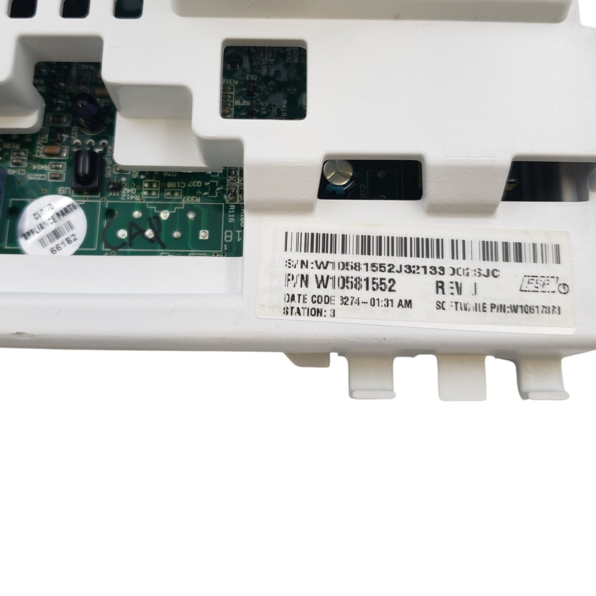 Whirlpool OEM Washer Control Board W10581552  *Same Day Ship & 60 Days Warranty*