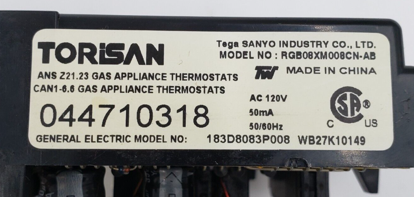 Genuine GE Range Control Board 183D8083P008 Same Day Shipping & 60 Days Warranty