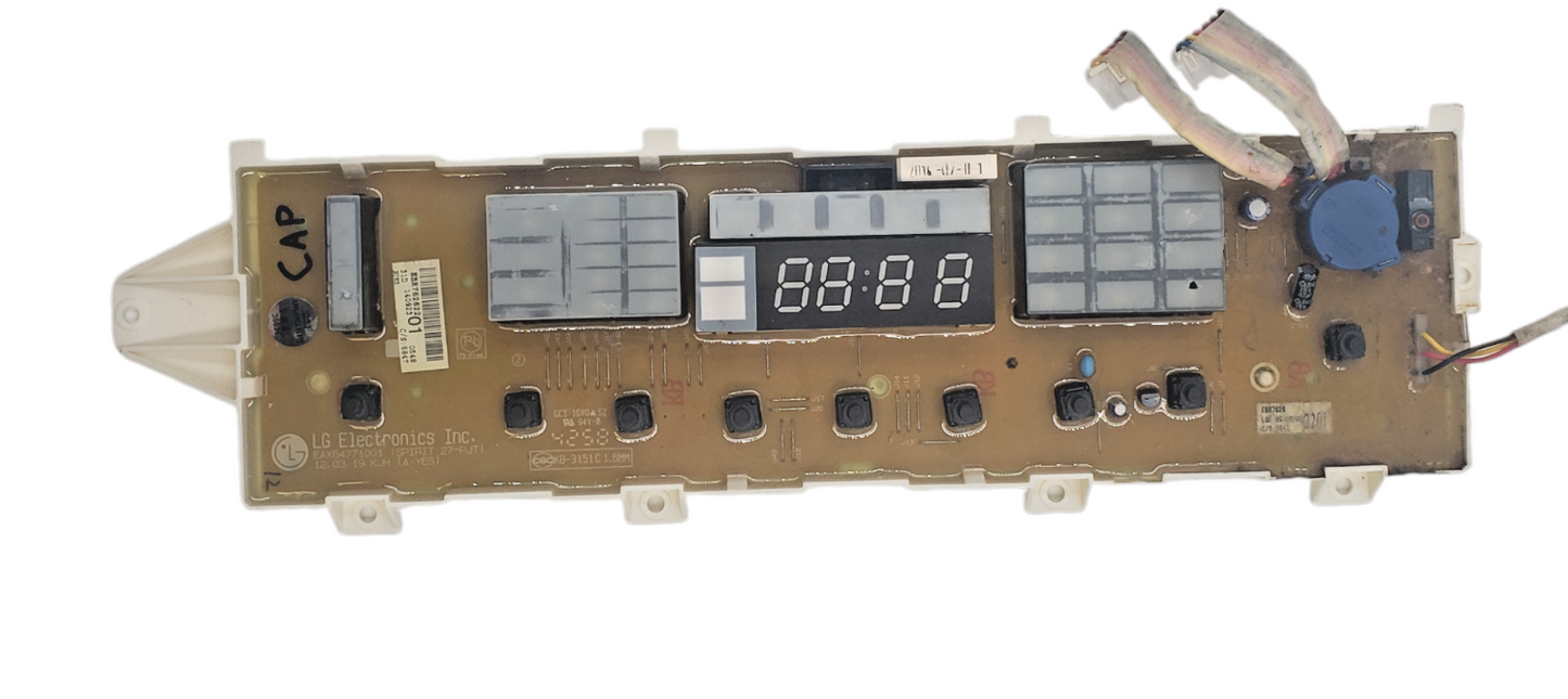 Genuine LG Washer Control Board EBR76262201 Same Day Shipping & 60 Days Warranty