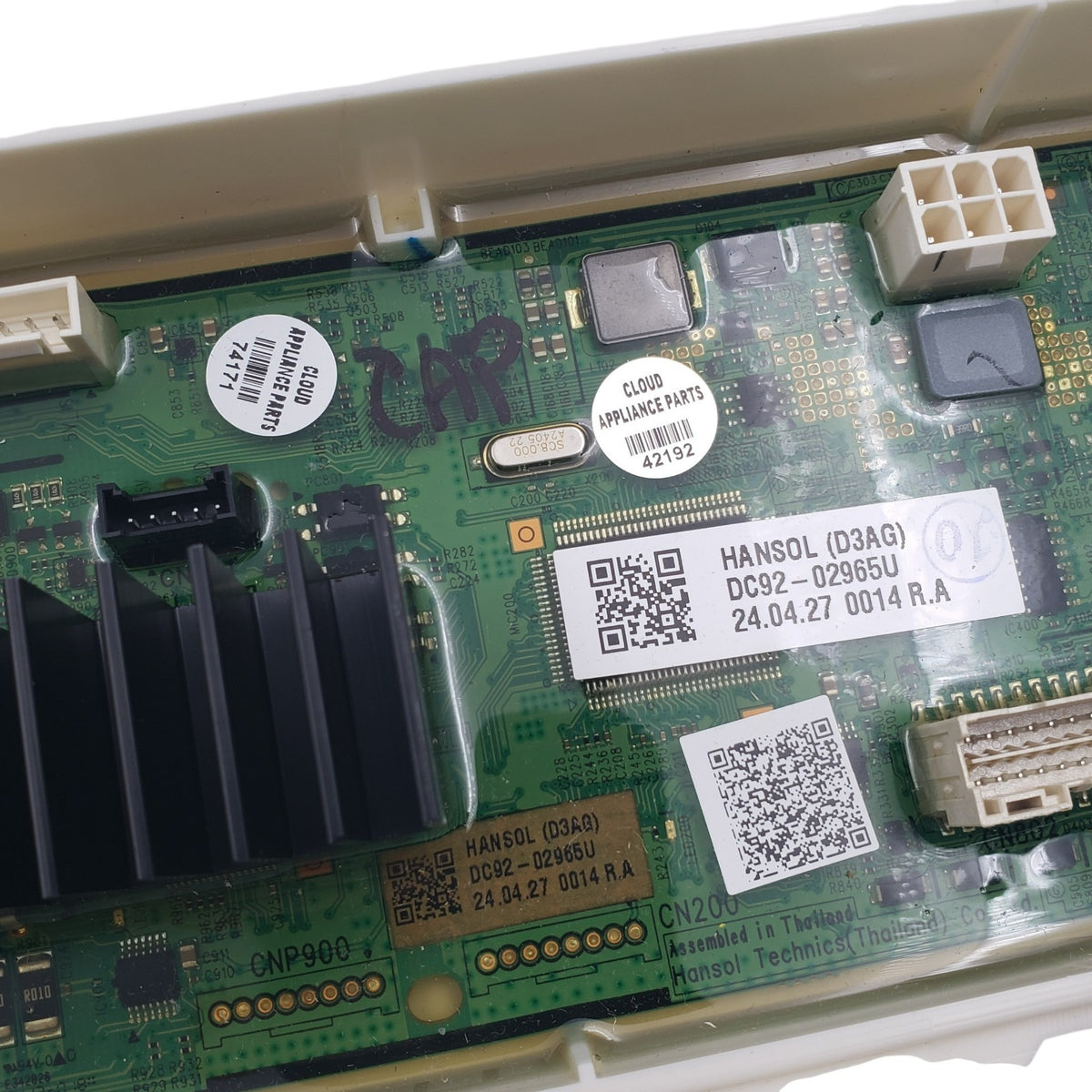 Samsung OEM Washer Control Board DC92-02965U **Same Day Ship & 60 Days Warranty*