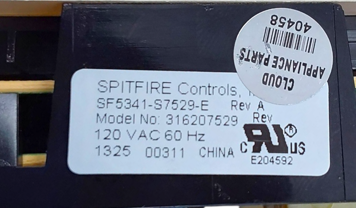 Genuine Frigidaire Oven Control Board 316207529 Same Day Ship & 60 Days Warranty