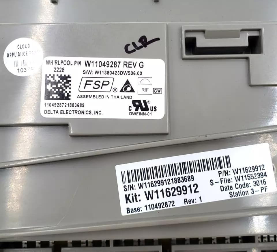 Whirlpool Genuine Dishwasher Board W11049287  *Same Day Ship & 60 Days Warranty*
