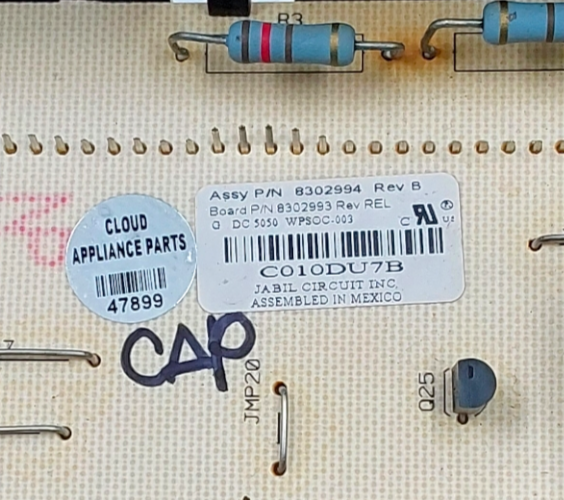 Genuine Whirlpool Oven Control Board 8302994 *Same Day Ship & 60 Days Warranty**