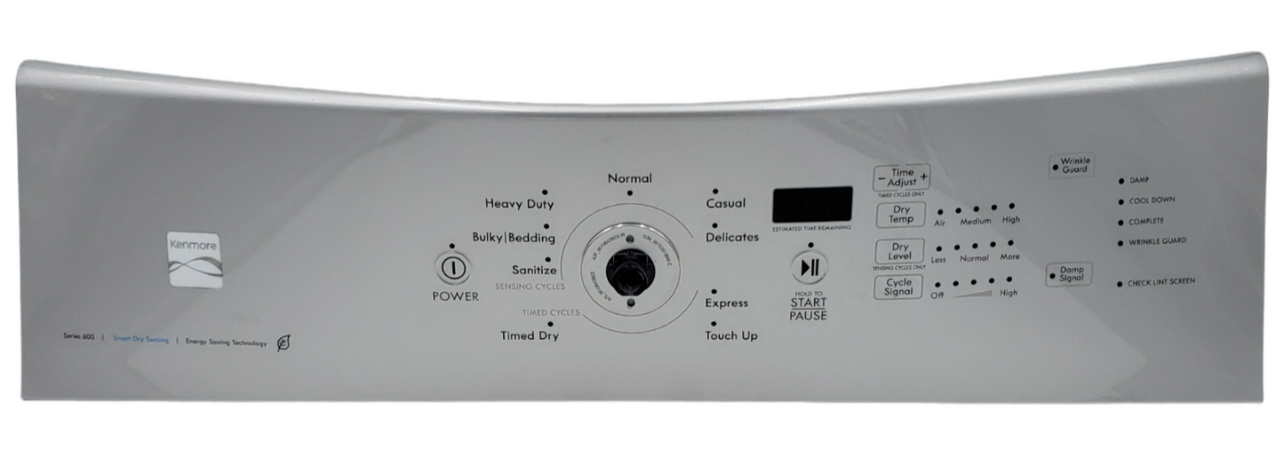 Genuine Whirlpool Dryer Control Panel W10873014 Same Day Ship & 60 Days Warranty