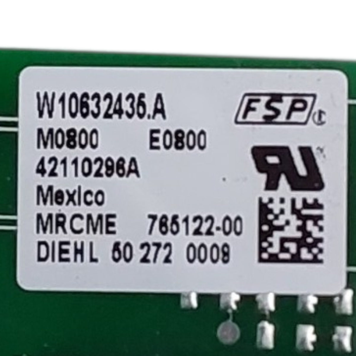 Genuine Whirlpool Range Control Board W10632435 Same Day Ship & 60 Days Warranty