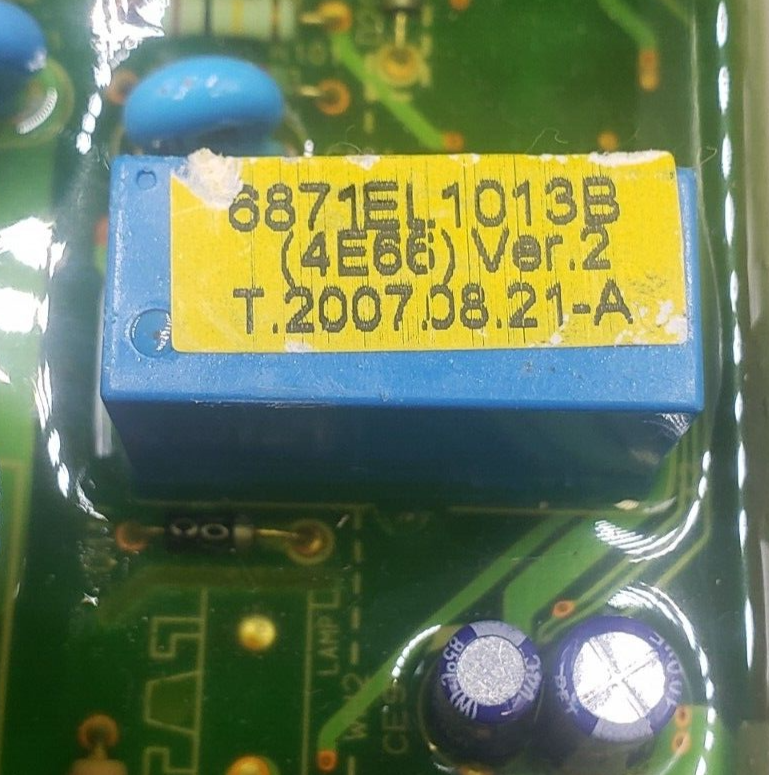 Genuine LG Dryer Control Board 6871EL1013B Same Day Shipping & *60 Days Warranty