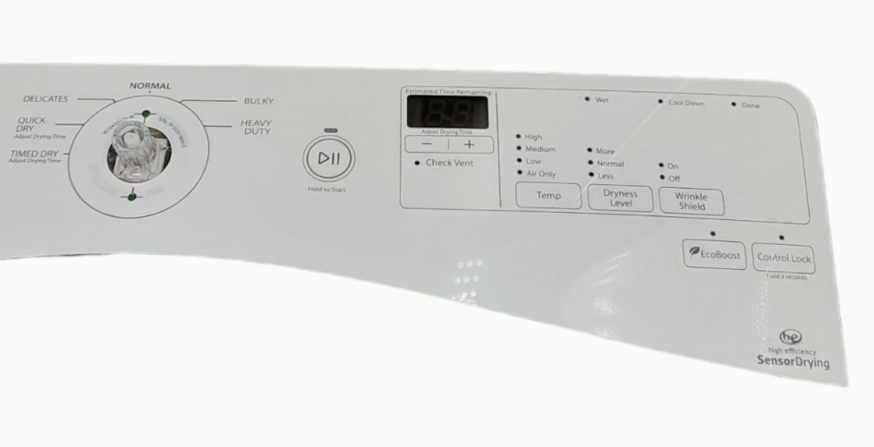 Genuine Whirlpool Dryer Control Panel W10639911 Same Day Ship & 60 Days Warranty