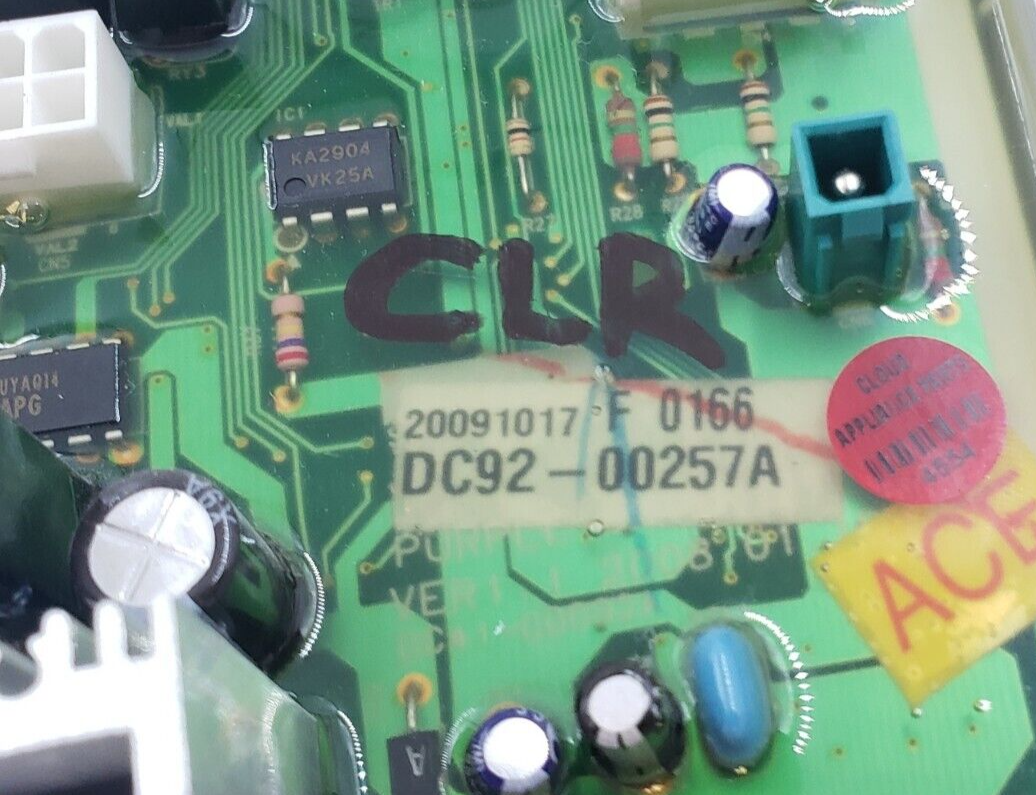 Genuine Samsung Dryer Control Board DC92-00257A Same Day Ship & 60 Days Warranty