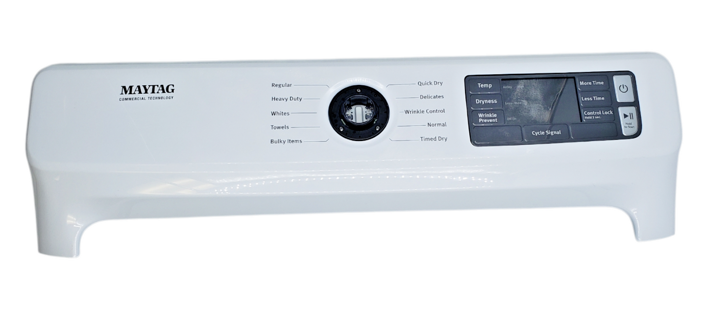Genuine Whirlpool Dryer Control Panel W11296403 Same Day Ship & 60 Days Warranty