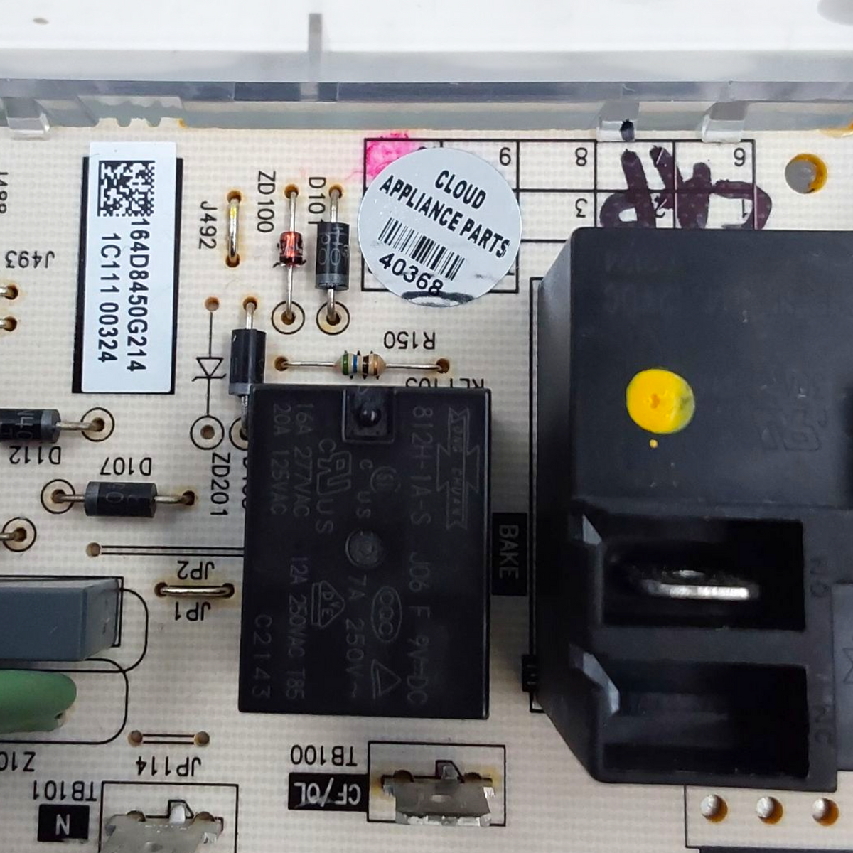 GE Genuine Oven Control Board 164D8450G214 Same Day Shipping & 60 Days Warranty*