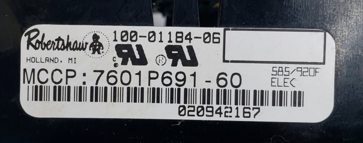 Genuine Maytag Range Control Board 7601P691-60 *Same Day Ship & 60 Days Warranty