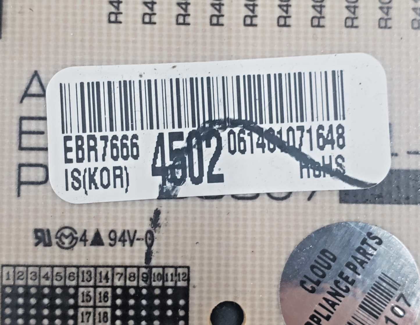 Genuine LG Range Control Board EBR76664502 Same Day Shipping & 60 Days Warranty*