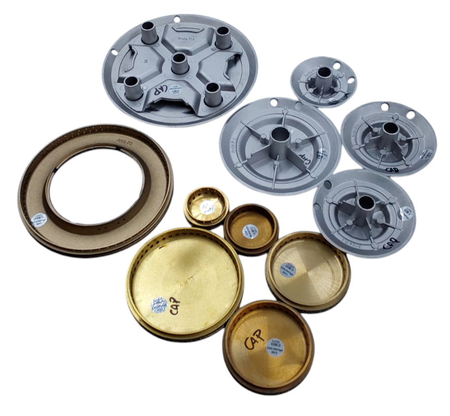 New Genuine Cosmo Range Burner SetX5 F695NF Same Day Shipping & 60 Days Warranty