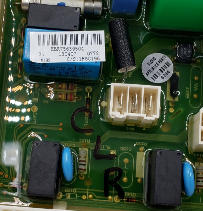 Genuine LG Washer Control Board EBR75351403 Same Day Shipping & 60 Days Warranty