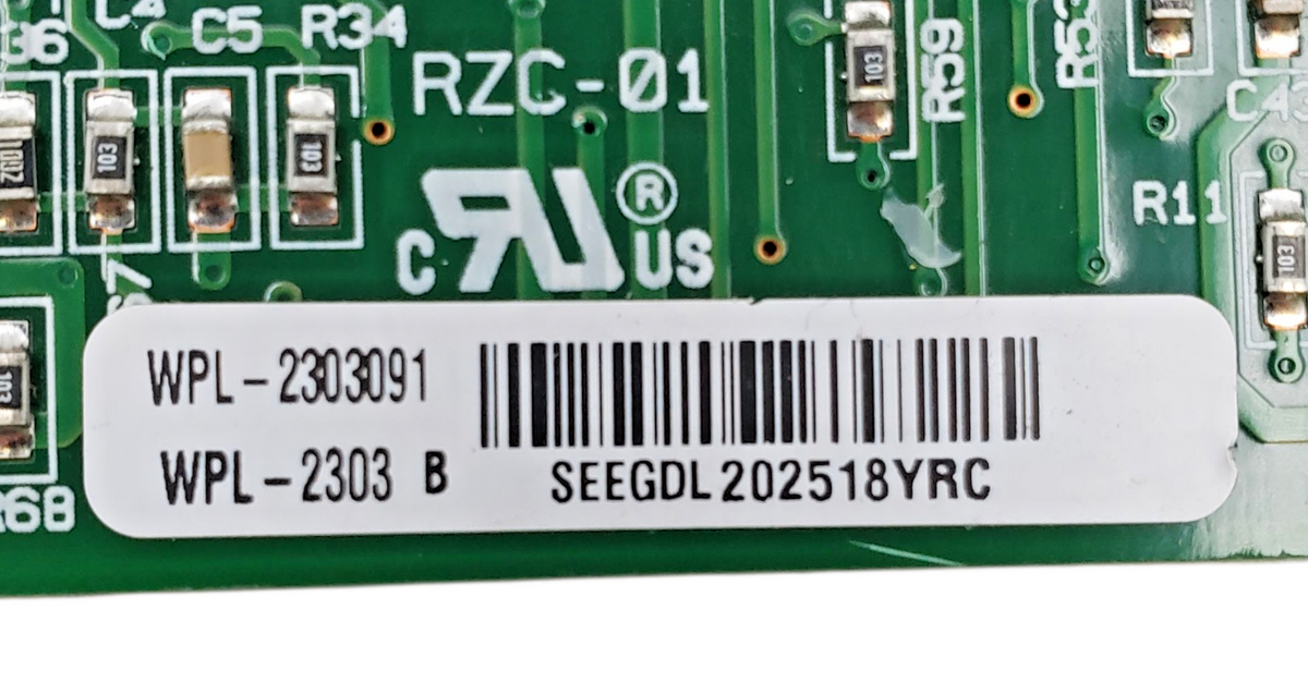 Genuine Whirlpool Fridge Control Board 2303091 Same Day Ship & 60 Days Warranty*
