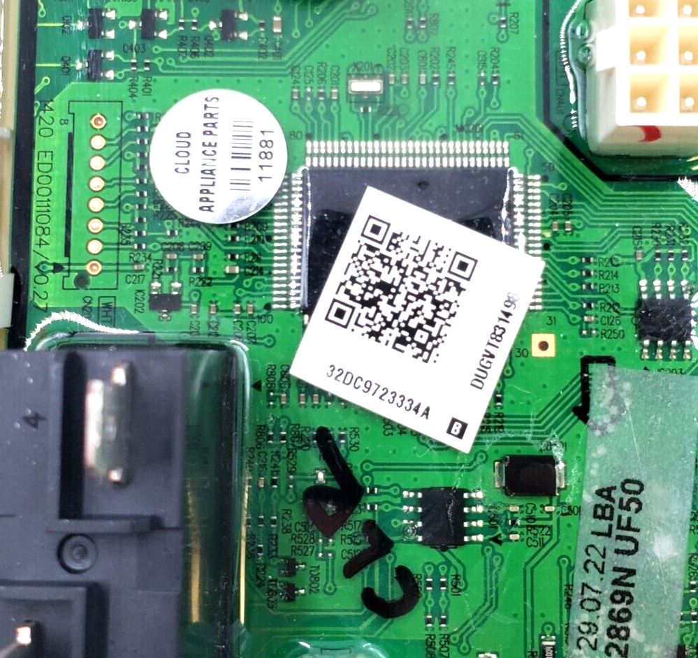 Genuine Samsung Dryer Control Board DC97-23334A Same Day Ship & 60 Days Warranty