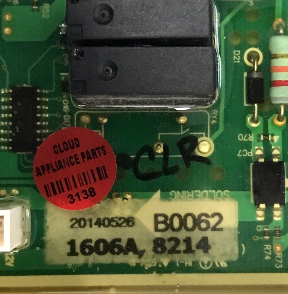 Genuine Samsung Dryer Control Board DC92-01606A Same Day Ship & 60 Days Warranty