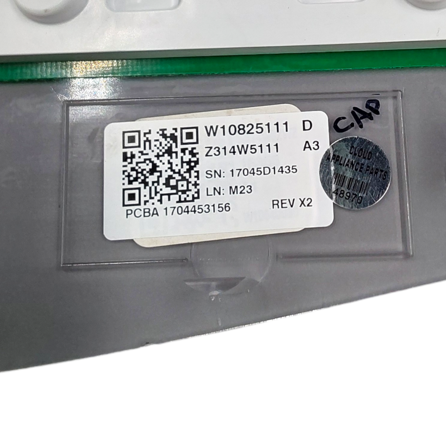 OEM Whirlpool Washer Control Panel W10825111  *Same Day Ship & 60 Days Warranty*