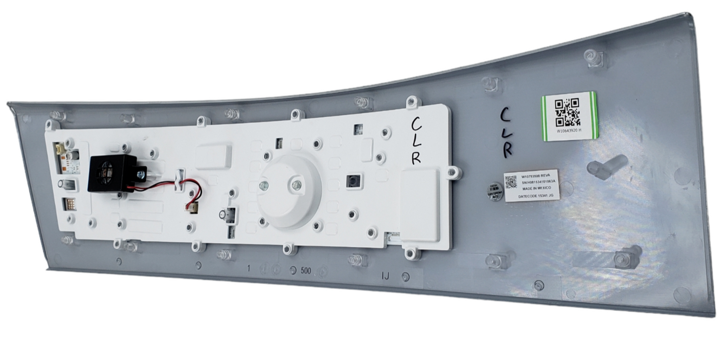 Genuine Whirlpool Dryer Control Panel W10793508 Same Day Ship & 60 Days Warranty