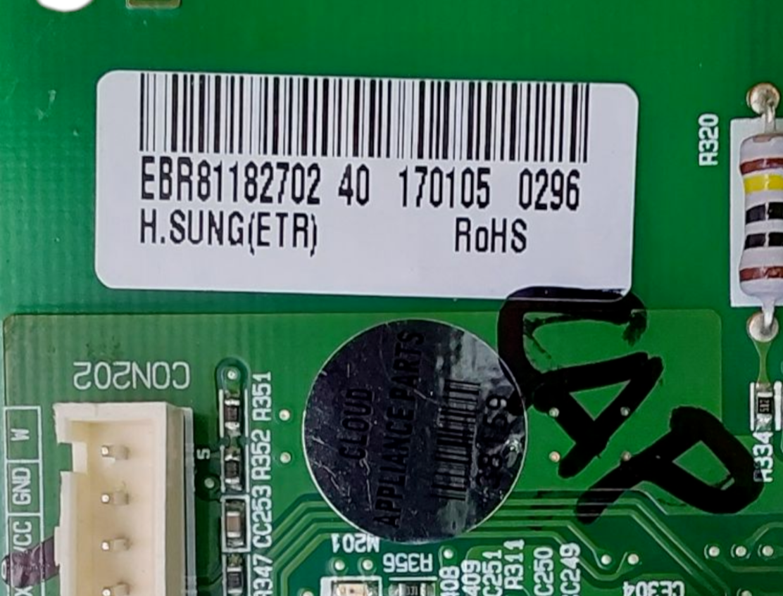 Genuine LG Fridge Control Board EBR81182702 Same Day Ship & 60 Days Warranty