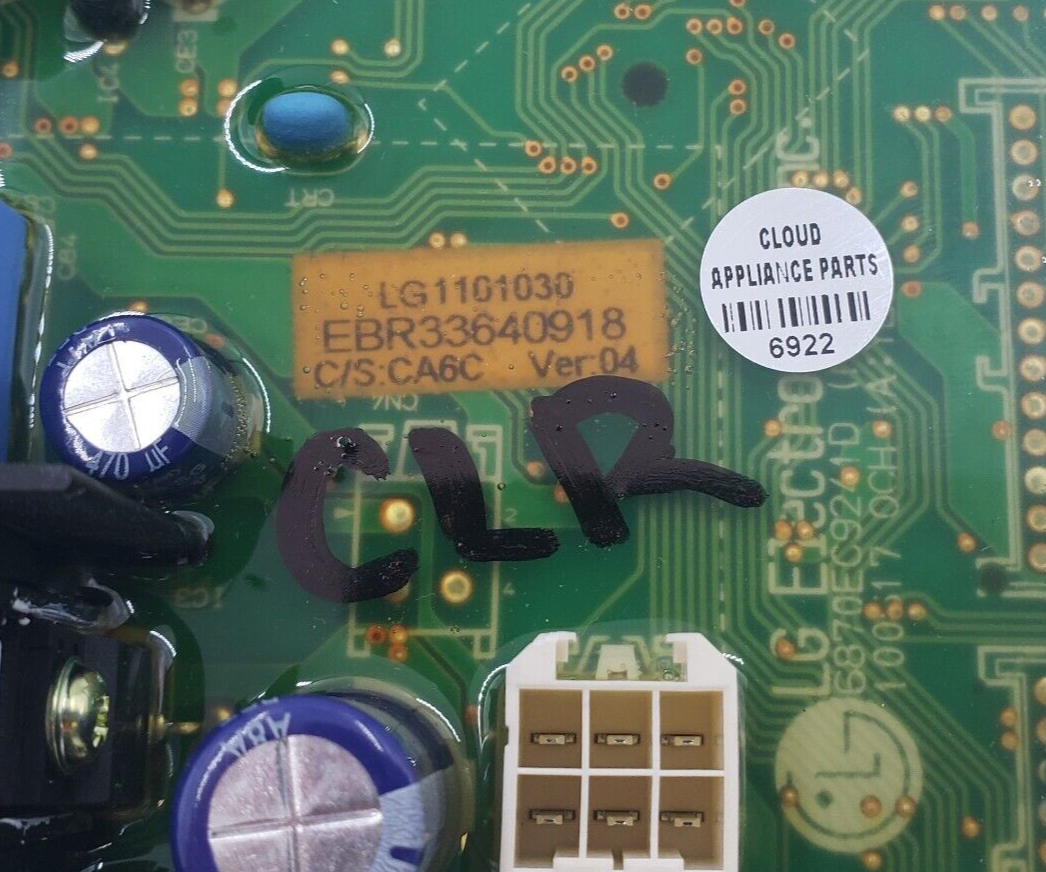 Genuine LG Dryer Control Board EBR33640918 Same Day Shipping & *60 Days Warranty