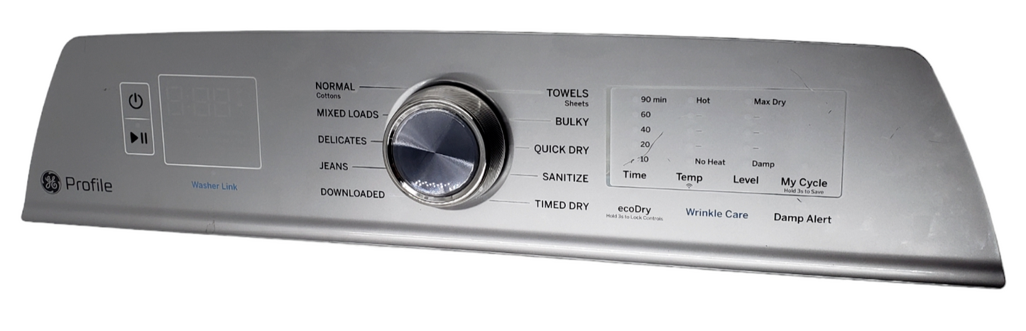 Genuine GE Dryer Control Panel 234D2996G006 Same Day Shipping & 60 Days Warranty