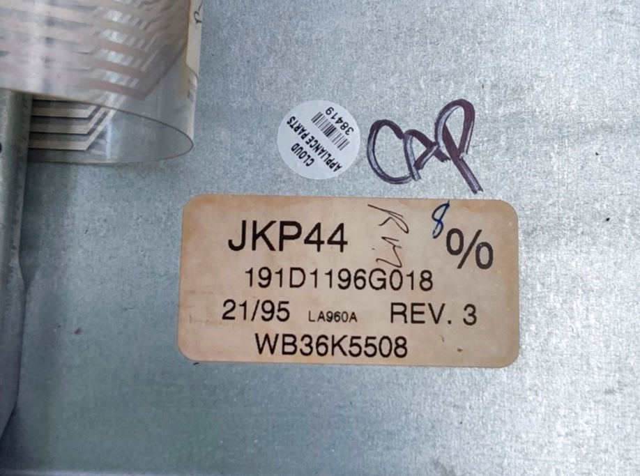 Genuine GE Range Control Panel 191D1196G018 Same Day Ship & 60 Days Warranty
