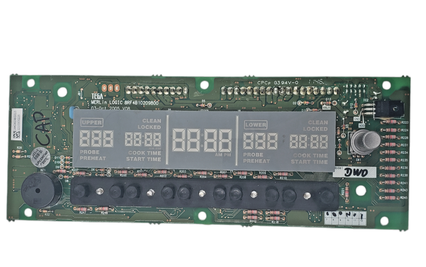 Genuine GE Range Control Board 164D6198G010 Same Day Shipping & 60 Days Warranty