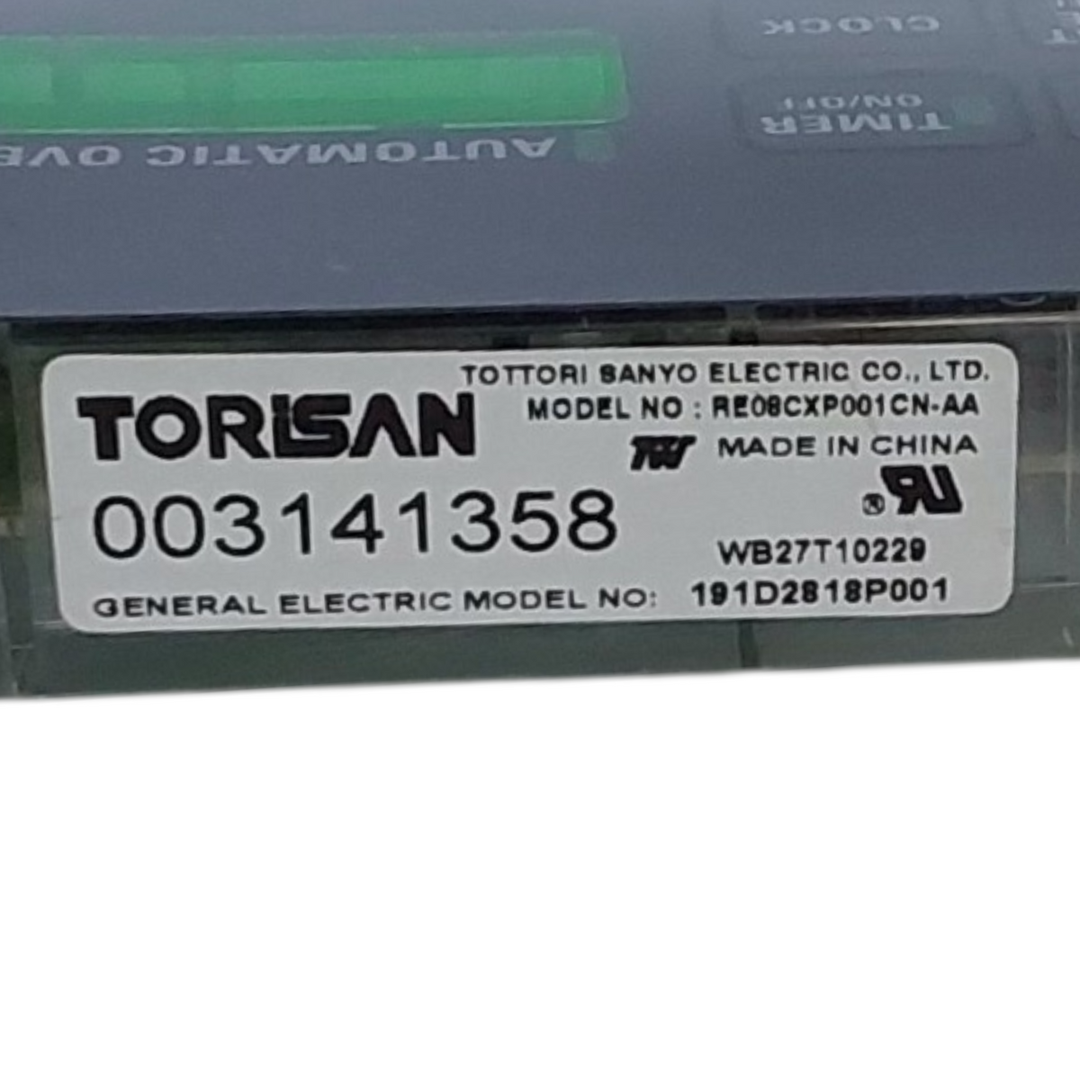 GE Genuine Oven Control Board 191D2818P001  Same Day Shipping & 60 Days Warranty