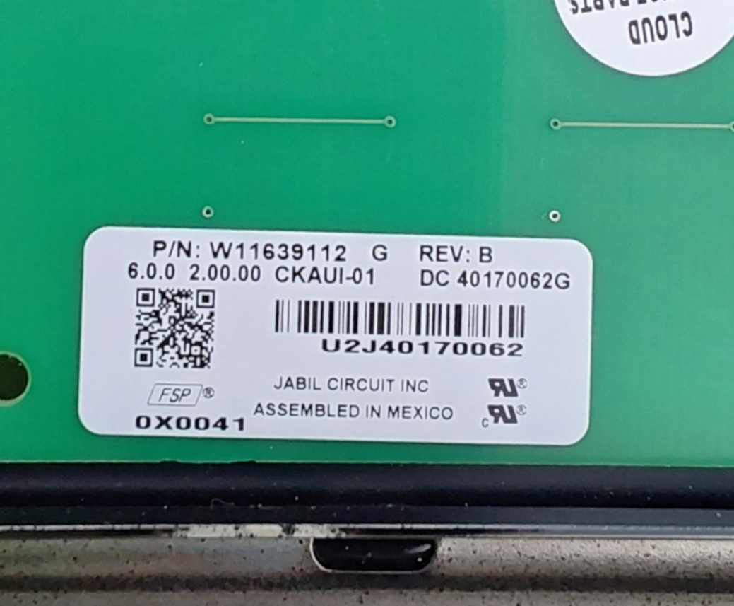 New Whirlpool Range Control Panel W11639112 Same Day Shipping & 60 Days Warranty