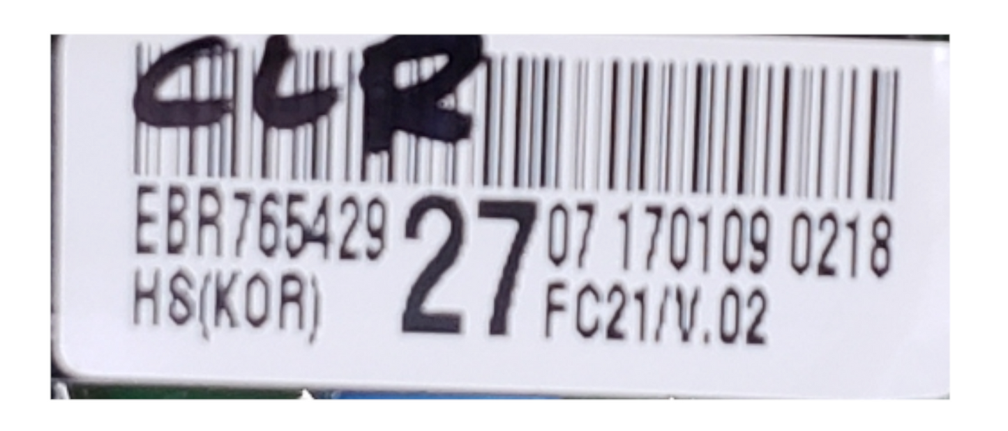 Genuine LG Dryer Control Board EBR76542927 Same Day Shipping & *60 Days Warranty